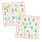 Djeco Stickers - Sparkly Fairies Metallic