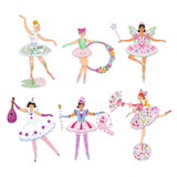 Djeco Ballet Dancers Jumping Jacks To Colour
