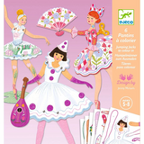 Djeco Ballet Dancers Jumping Jacks To Colour