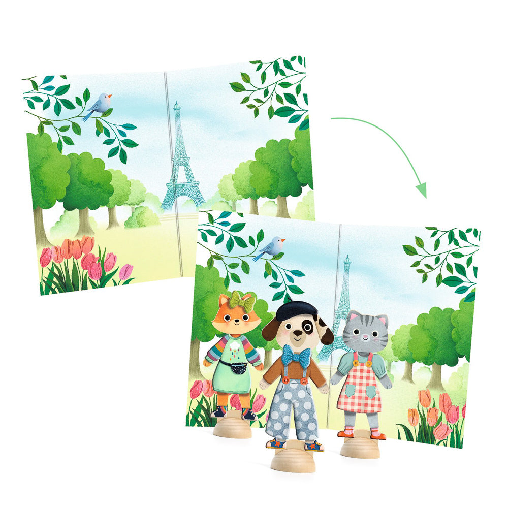 Bonjour Paris Dressing Set