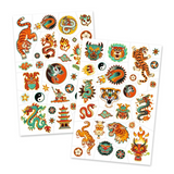 Djeco - Tattoos - Martial Spirit