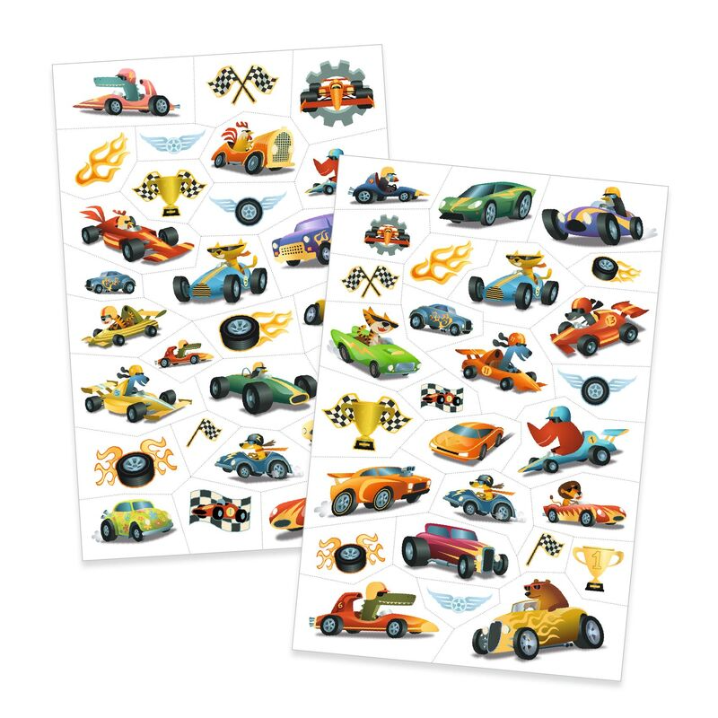 Djeco - Tattoos - Speedsters