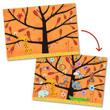 Djeco - Reusable Puffy Sticker Set - Tree Climb