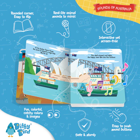 Ditty Bird Book - Sounds Of Australia