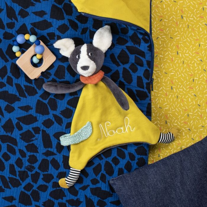 Moulin Roty - Puce et Pilou - Comforter - Puce the Dog