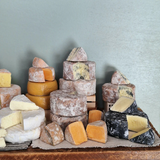 Ratatouille Miniatures - Aged Vintage Cheddar Wheel with cut wedge