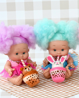 Tara Treasures - Felt Bunny Boba Bubble Tea Drink