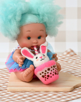 Tara Treasures - Felt Bunny Boba Bubble Tea Drink
