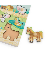 Musical Peg Puzzle - Farm Friends
