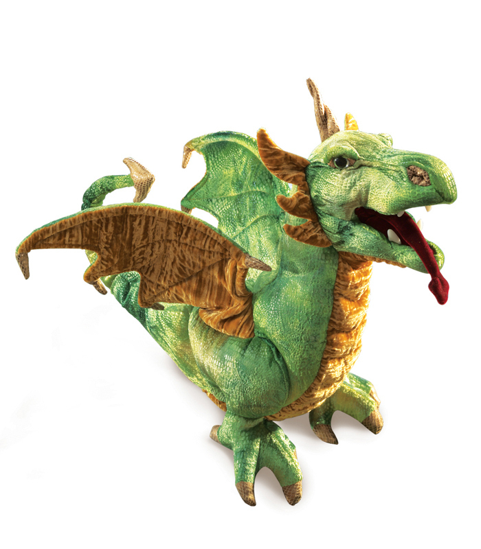 Folkmanis Puppet - Wyvern Dragon