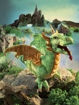 Folkmanis Puppet - Wyvern Dragon