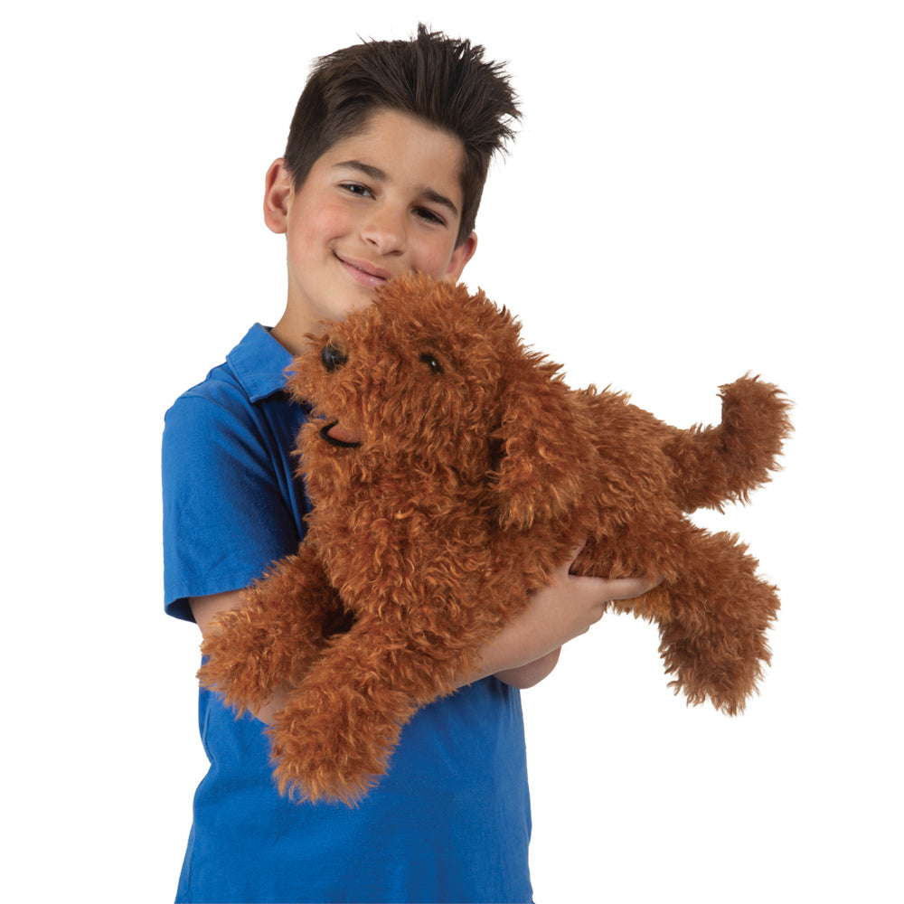 Folkmanis Puppet - Toy Poodle Puppy