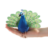 Folkmanis Finger Puppet - Peacock