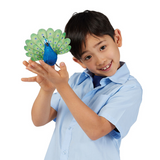 Folkmanis Finger Puppet - Peacock