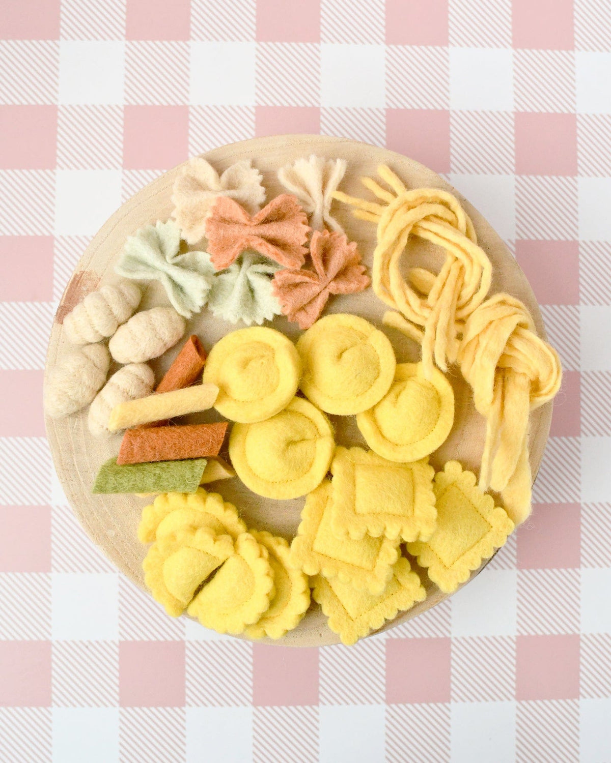 Tara Treasure - Felt Pasta Play Food Set