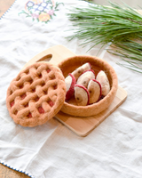 Tara Treasure - Felt Apple Pie Play Food Set