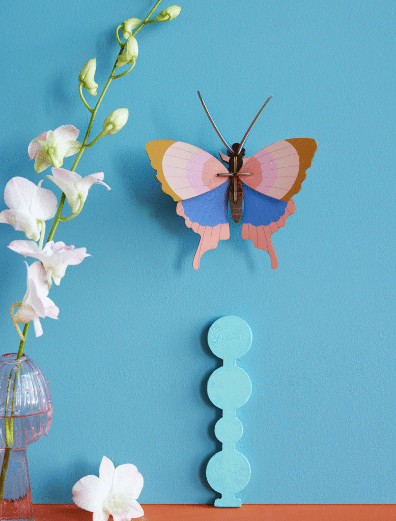 Studio Roof - Gold Rim Butterfly