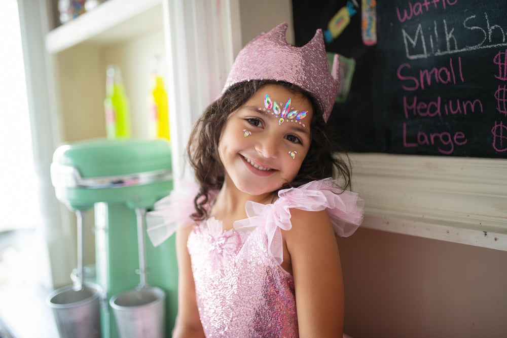 Great Pretenders - Sequin Crown Pink