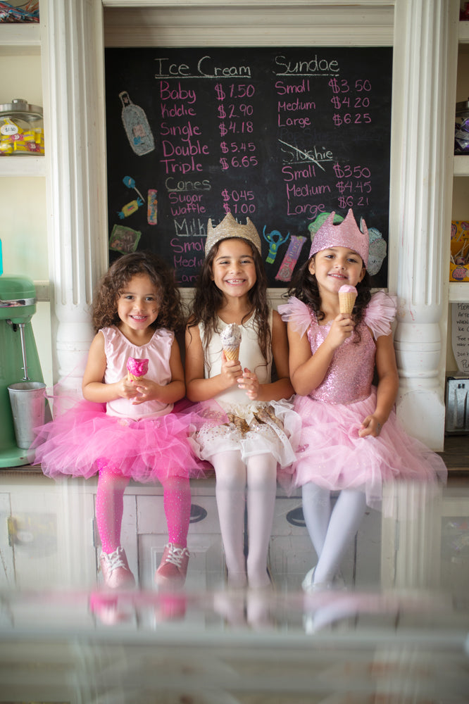 Great Pretenders - Sequin Crown Pink