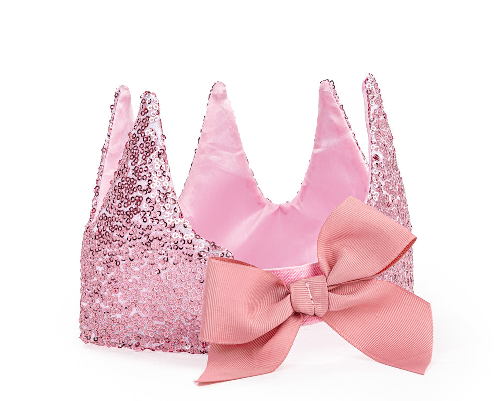 Great Pretenders - Sequin Crown Pink