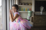 Rainbow Fairy With Wings - Size 3-4