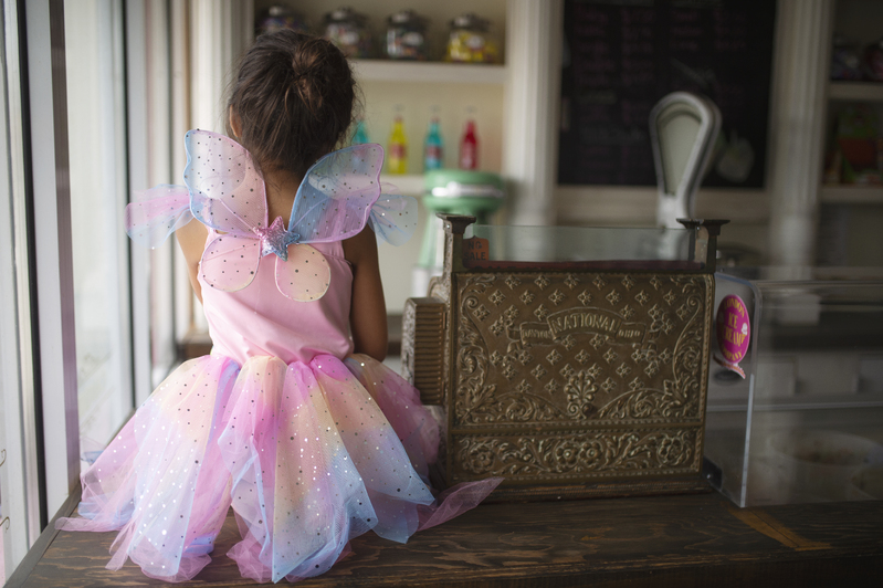 Rainbow Fairy With Wings - Size 3-4