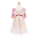 Alicorn Dress with Wings and Headband - Size 3-4