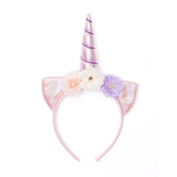 Alicorn Dress with Wings and Headband - Size 3-4