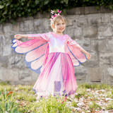 Great Pretenders - Pink Butterfly Twirl Dress with Wings - Size 5-6