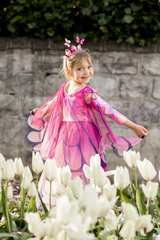 Great Pretenders - Pink Butterfly Twirl Dress with Wings - Size 5-6