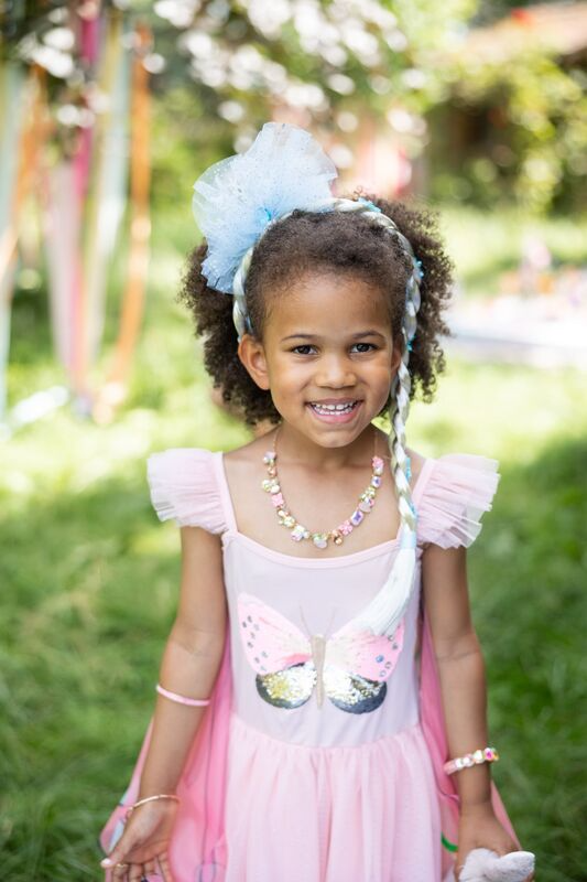 Great Pretenders - Sequins Butterfly Twirl Dress with Wings - Size 5-6