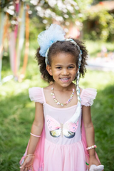 Great Pretenders - Sequins Butterfly Twirl Dress with Wings - Size 5-6