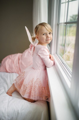 Great Pretenders - Rose Gold Tutu & Wings set - Size 4-6