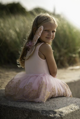 Great Pretenders - Rose Gold Tutu & Wings set - Size 4-6