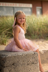 Great Pretenders - Rose Gold Tutu & Wings set - Size 4-6
