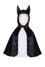 Reversible Spider & Bat Cape - size 2-3 years