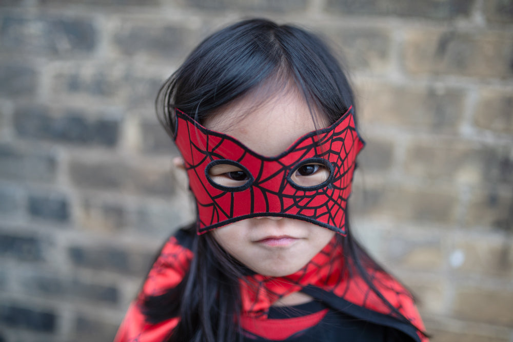 Reversible Spider & Bat Cape - Size 4-6 years