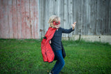 Reversible Spider & Bat Cape - Size 4-6 years