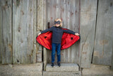 Reversible Spider & Bat Cape - Size 4-6 years