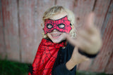 Reversible Spider & Bat Cape - Size 4-6 years