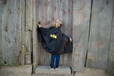 Reversible Spider & Bat Cape - Size 4-6 years