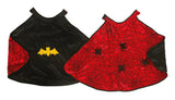 Reversible Spider & Bat Cape - Size 4-6 years