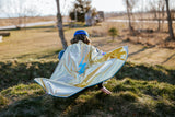 Reversible Blue Lightening Cape - Size 5-6