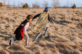 Reversible Blue Lightening Cape - Size 5-6