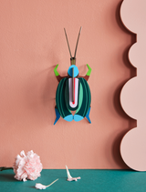 Studio Roof - Wall Art - Green Fig Beetle
