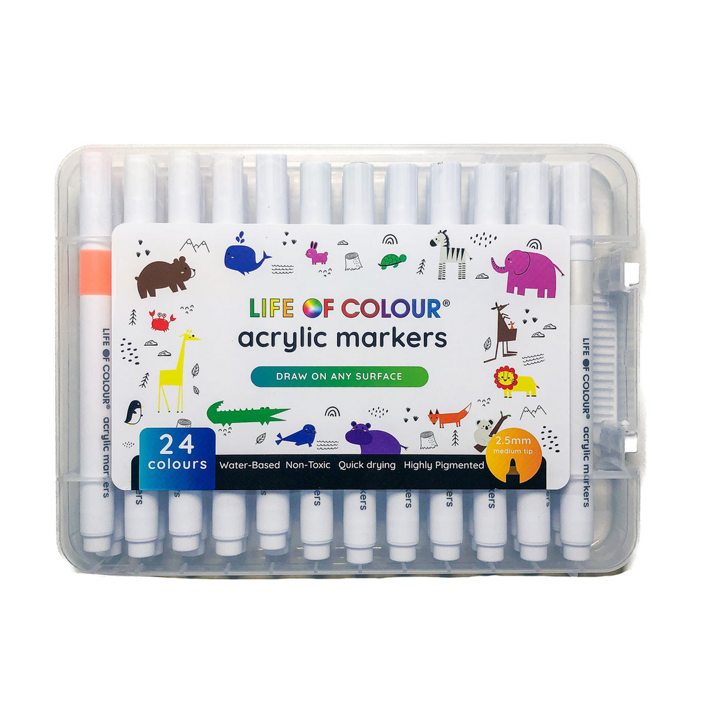 ACRYLIC MARKERS 24pc