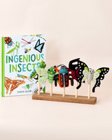 Tara Treasures - Ingenious Insects Finger Puppets & Book Set