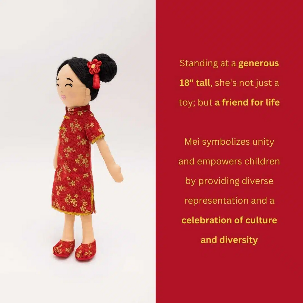 Joeydolls - Chinese 'Mei' Cultural Doll