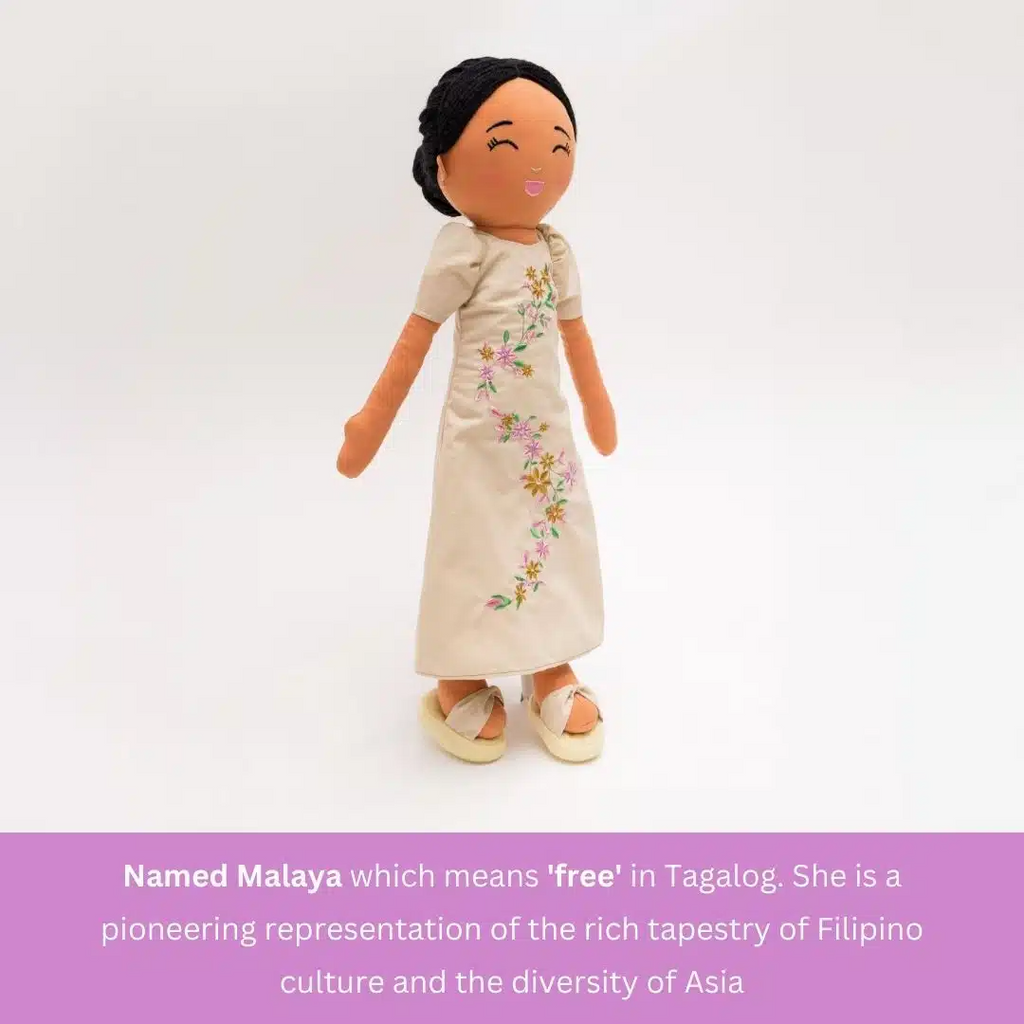 Joeydolls - Filipina 'Malaya' Cultural Doll