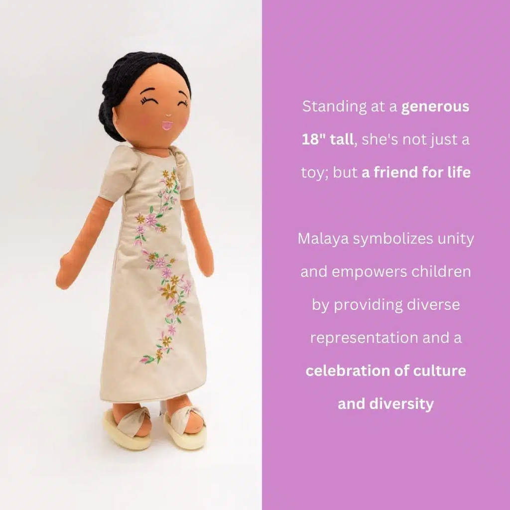 Joeydolls - Filipina 'Malaya' Cultural Doll